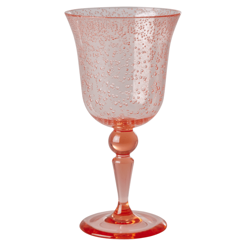 Akryl Vinglass - Fersken - Bobledesign
